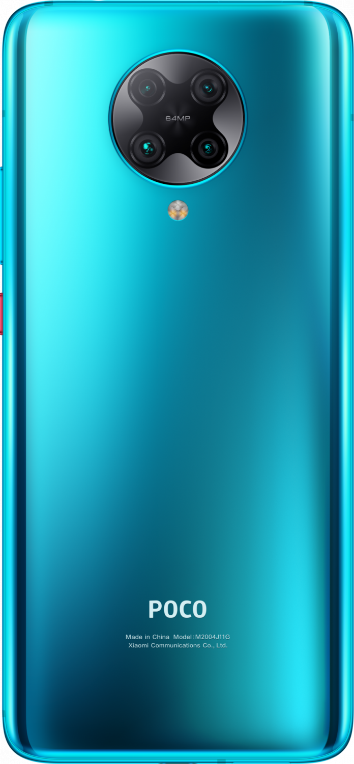 Kryt baterie Xiaomi Poco F2 Pro neon blue