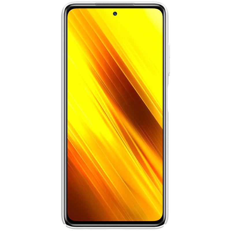 Zadní kryt Nillkin Super Frosted pro Xiaomi Poco X3, bílá