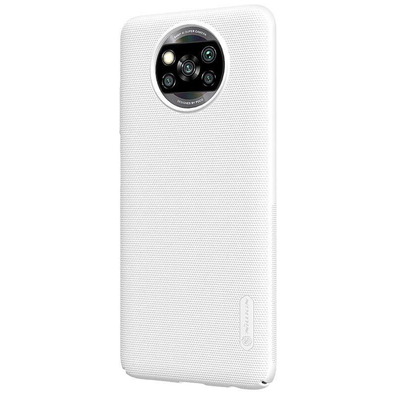 Zadní kryt Nillkin Super Frosted pro Xiaomi Poco X3, bílá