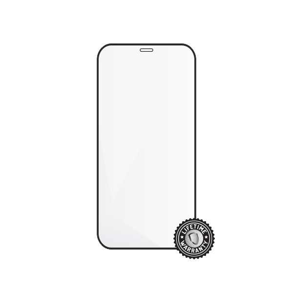 Ochranné sklo Screenshield pro Apple iPhone 12 mini (full COVER black)