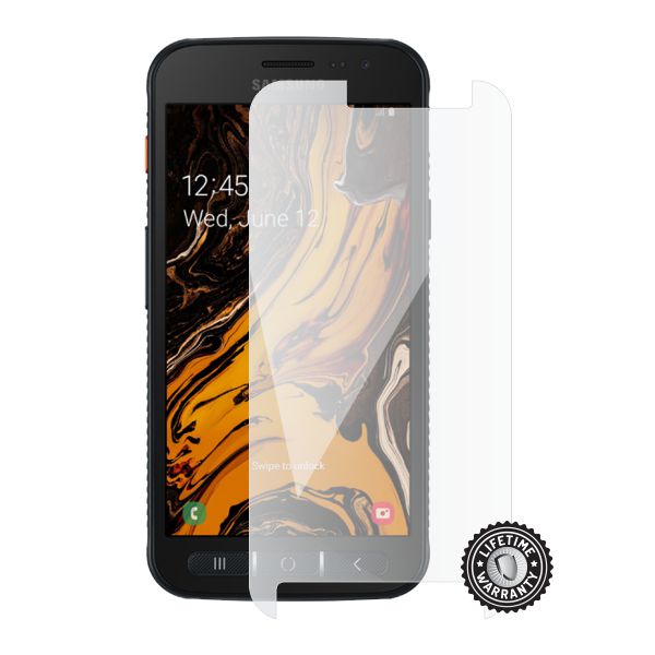 Ochranné sklo Screenshield pro Samsung Galaxy XCover 4s, (full COVER black)