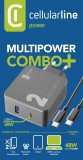 Set síťové nabíječky a USB-C kabelu Cellularline Multipower 2 Combo Plus pro notebooky i smartphony, PD 48W, černý 