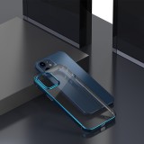 Ochranné pouzdro Baseus Shining Case Anti-fall pro Apple iPhone 12 Mini, transparentní modrá