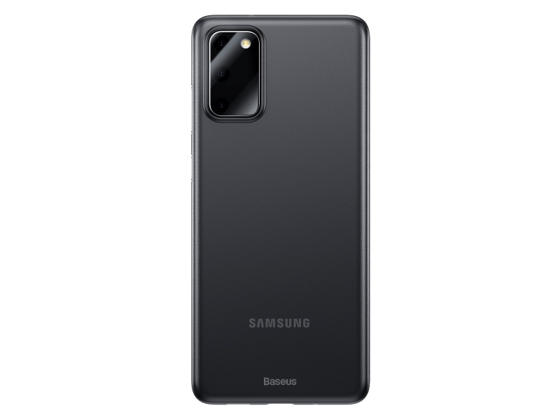Baseus Wing silikonový kryt, pouzdro, obal na Samsung Galaxy S20 black20 Black