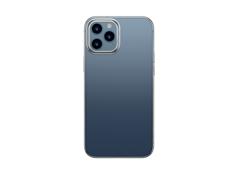 Ochranné pouzdro Baseus Shining Case Anti-fall pro Apple iPhone 12 Pro Max, transparentní stříbrná
