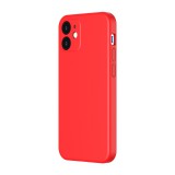 Silikonové pouzdro Baseus Liquid Silica Gel Protective Case pro Apple iPhone 12 Pro, červená