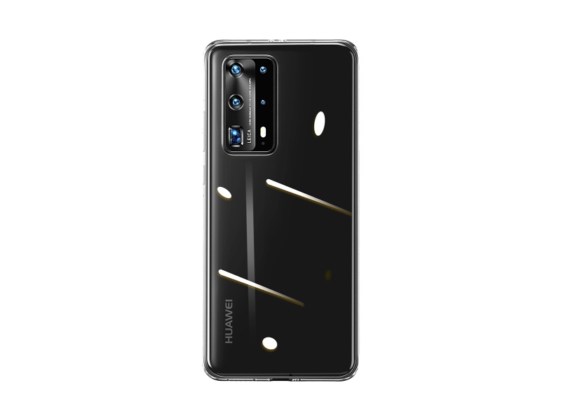 Silikonové pouzdro Baseus Simple Case pro Huawei P40 Pro, transparentní