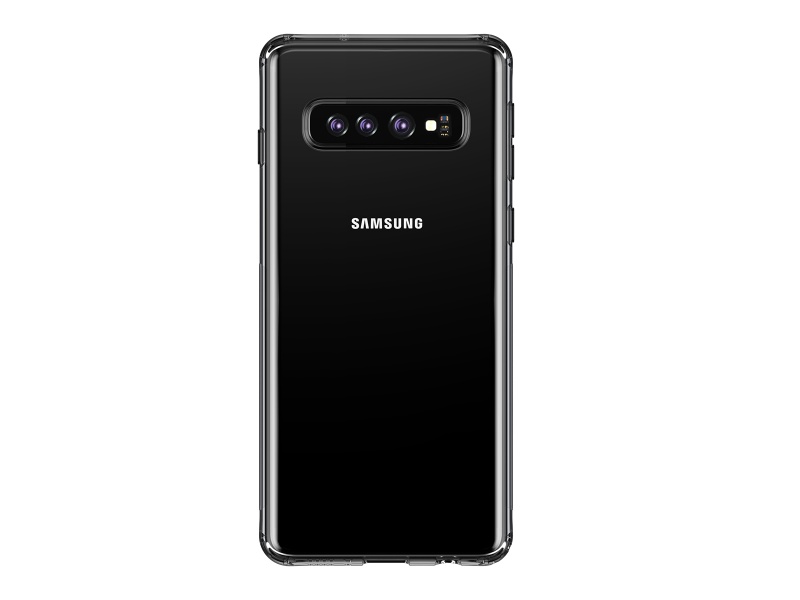 Silikonové pouzdro Baseus Simple Case pro Samsung Galaxy S10, transparentní