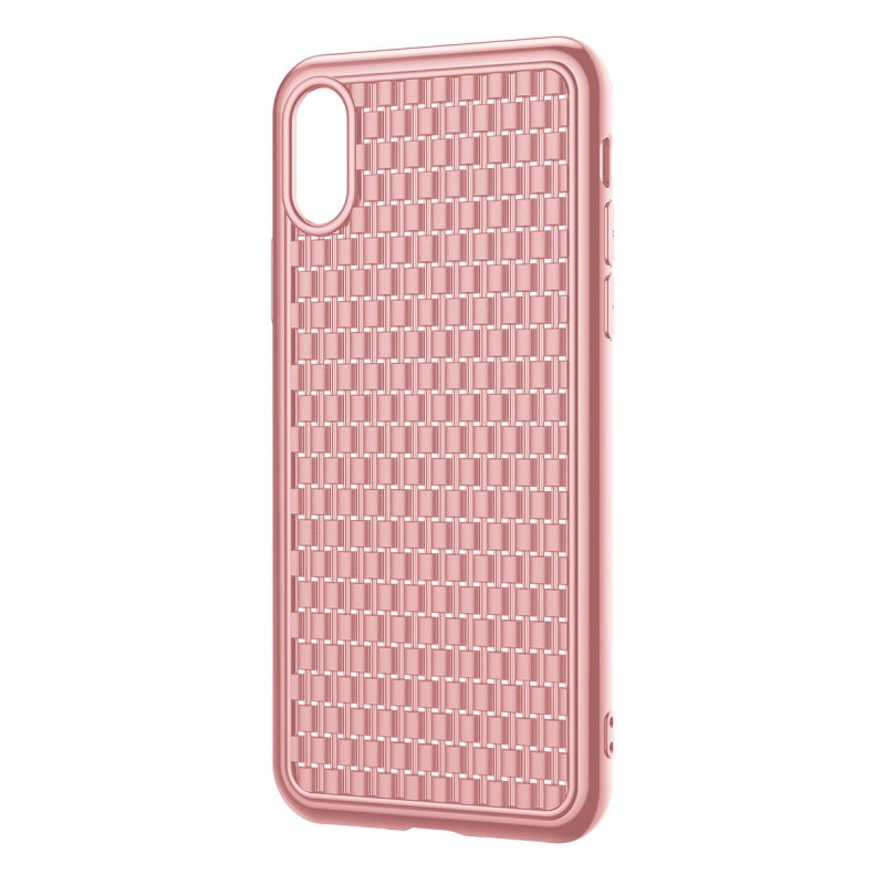 Silikonové pouzdro Baseus BV Case 2nd generation pro Apple iPhone XR, růžová