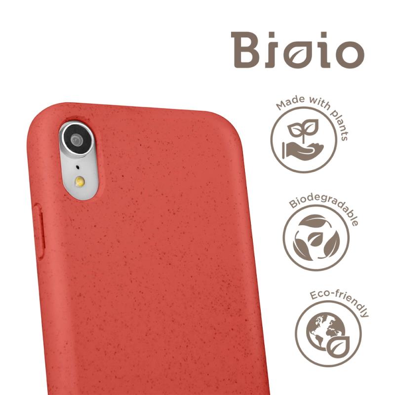 Eko pouzdro Forever Bioio pro Apple iPhone 12 mini, červená