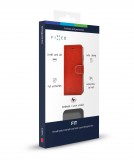FIXED FIT flipové pouzdro, obal, kryt Apple iPhone 12/12 Pro redt pro Apple iPhone 12/12 Pro, červené