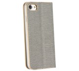 Forcell Luna flipové pouzdro, obal, kryt pro Apple iPhone 12 Pro Max silver