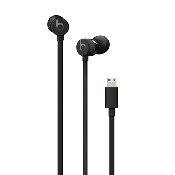 Sluchátka urBeats3 Earphones Lightning, černá