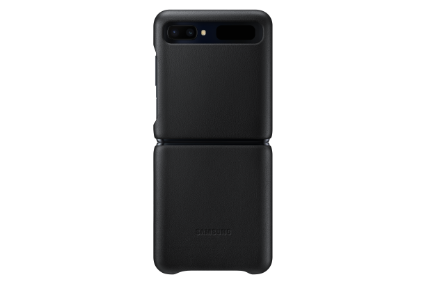 Samsung Leather Cover EF-VF700LBEGEU Samsung Galaxy Z Flip black
