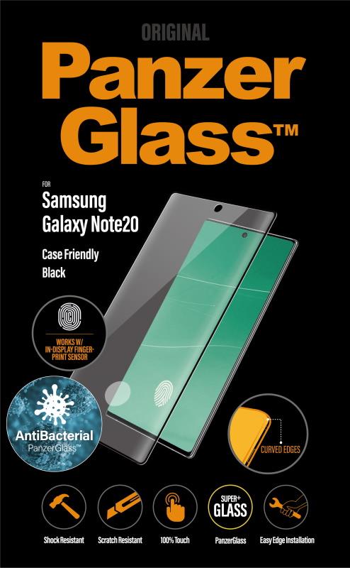 Ochranné sklo displeje PanzerGlass Premium pro Samsung Galaxy Note20, černá