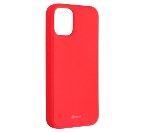 Levně Ochranný kryt Roar Colorful Jelly pro Apple iPhone 12/12 Pro, broskvová