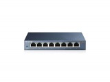 TP-Link TL-SG108 switch 8x 10/100/1000Mbps, kovový