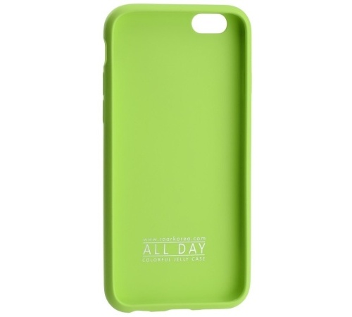 Kryt ochranný Roar Colorful Jelly pro Apple iPhone 12, 12 Pro, limetková