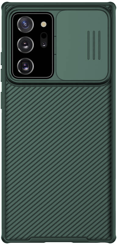 Zadní kryt Nillkin CamShield pro Samsung Galaxy Note 20 Ultra, tmavě zelená