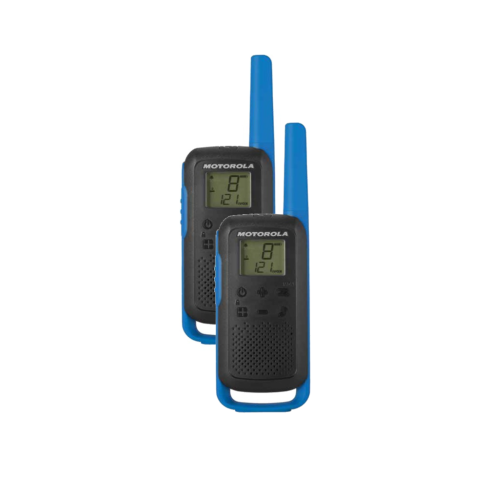 Motorola TLKR T62 modrá (2ks)
