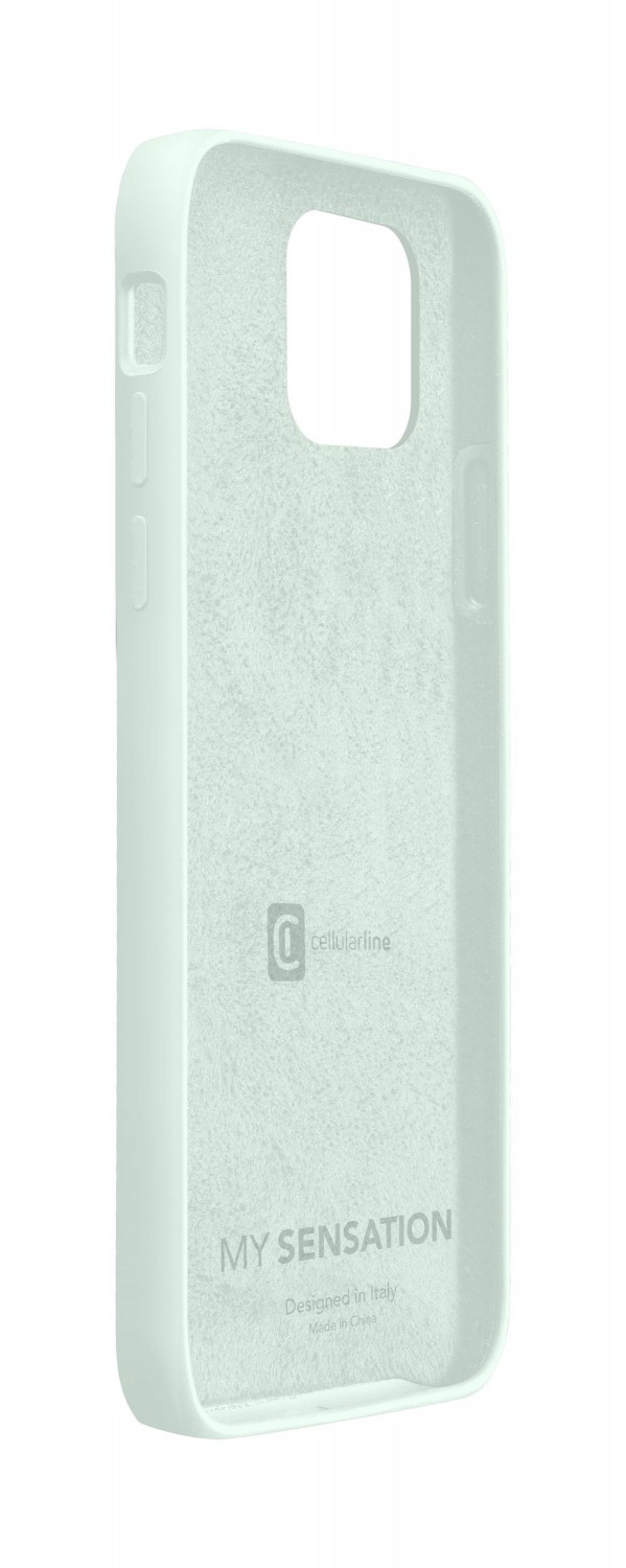 Cellularline Sensation silikonový kryt, pouzdro, obal Apple iPhone 12 mini green