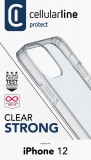 Zadní kryt, pouzdro, obal Cellularline Clear Duo Apple iPhone 12 mini transparent