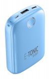 Kompaktní powerbanka E-Tonic 10 000 mAh modrá