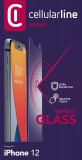 Tvrzené sklo Cellularline Second Glass Ultra Apple iPhone 12 mini
