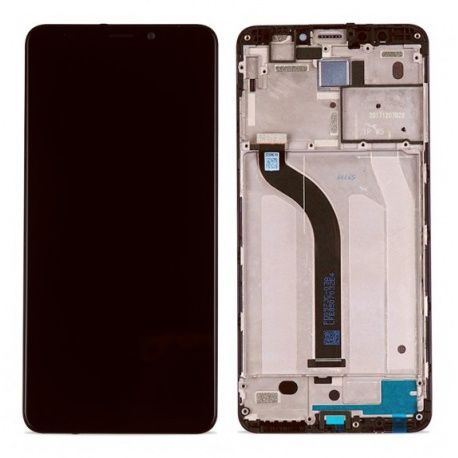 LCD + dotyk + přední kryt pro Xiaomi Redmi 9A, granite grey