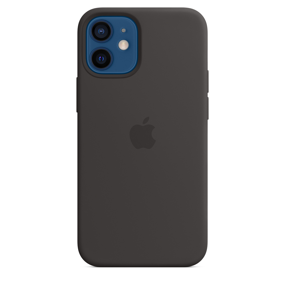 Apple silikonový kryt, pouzdro, obal s MagSafe Apple iPhone 12 mini black