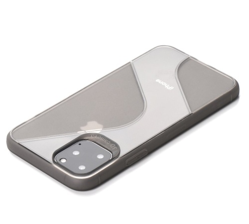 Kryt ochranný Forcell S-CASE pro Apple iPhone SE 2020 , tmavý