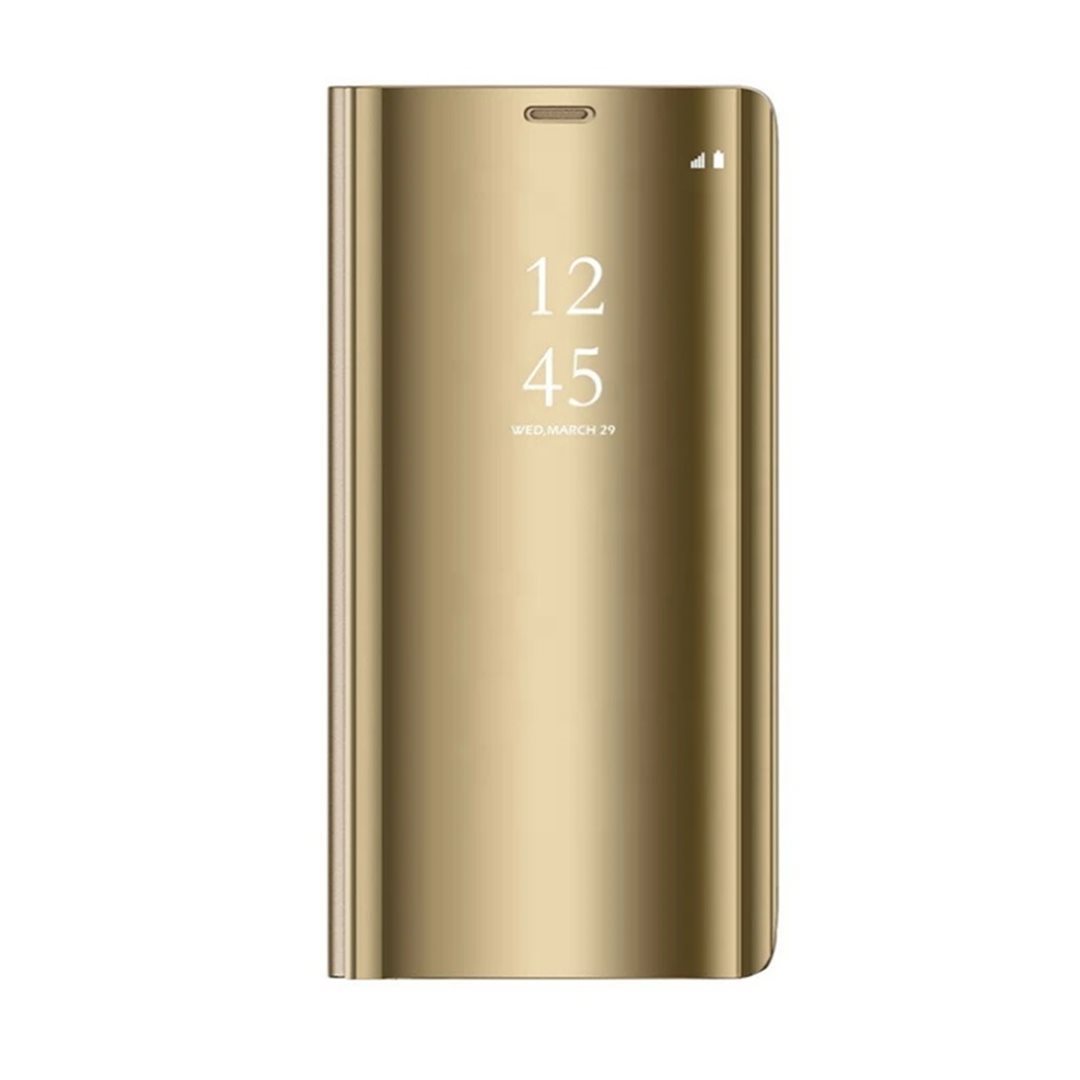 Cu-Be Clear View flipové pouzdro, obal, kryt Samsung Galaxy A20e gold