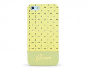 Zadní kryt Guess Hard Case pro Samsung Galaxy S4 mini, žlutá