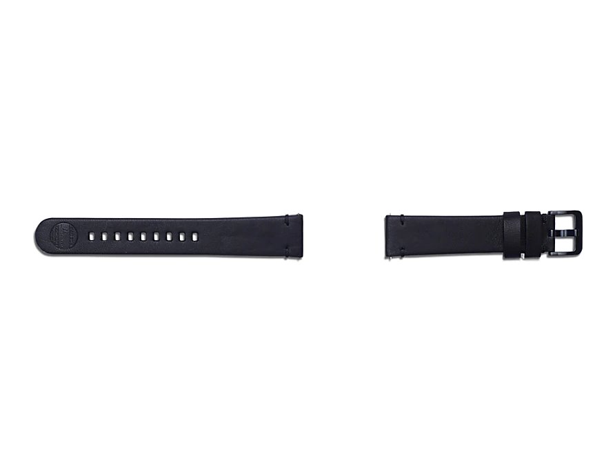 Levně Samsung GP-R815BREEAAA Braloba kožený řemínek Galaxy Watch black