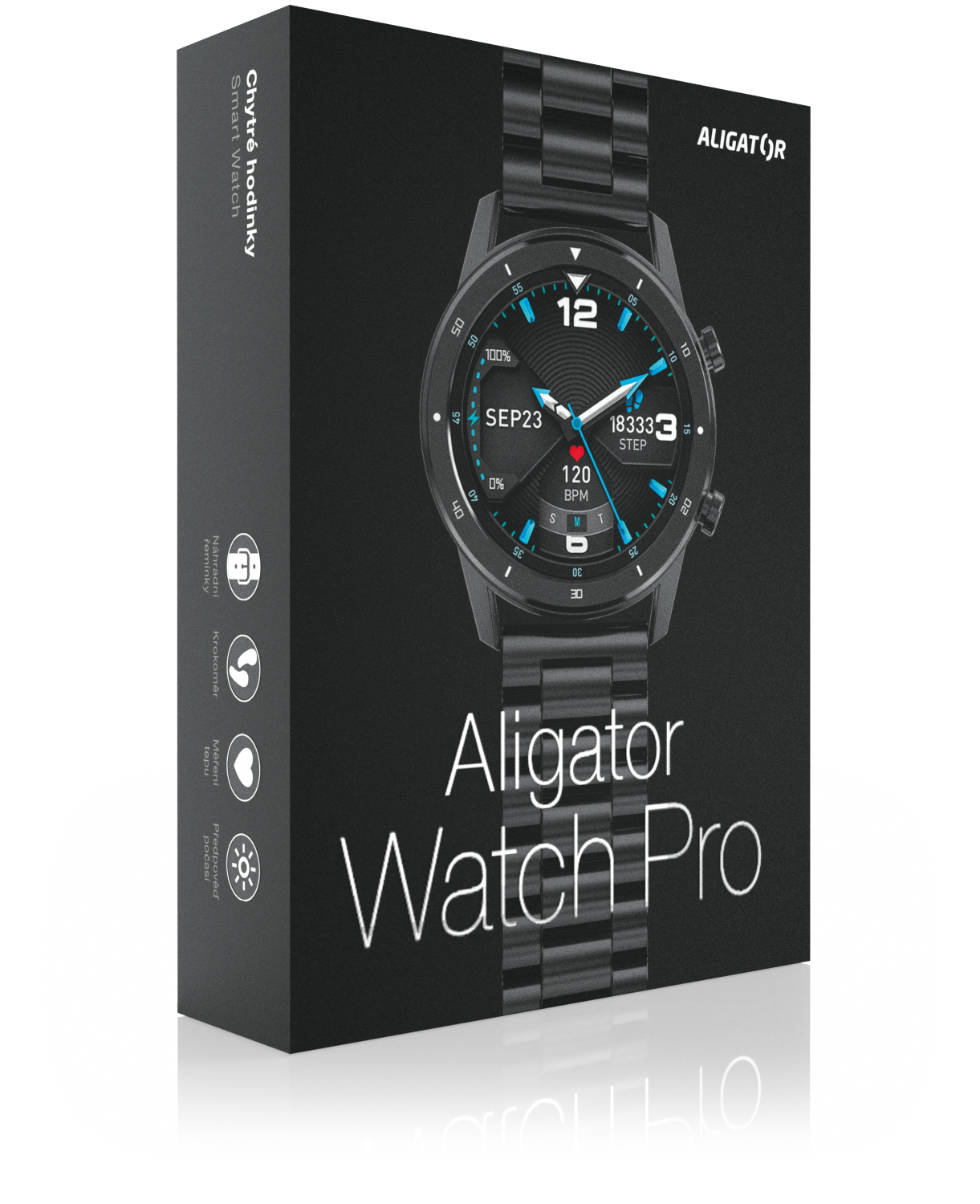 Aligator Watch Pro černá