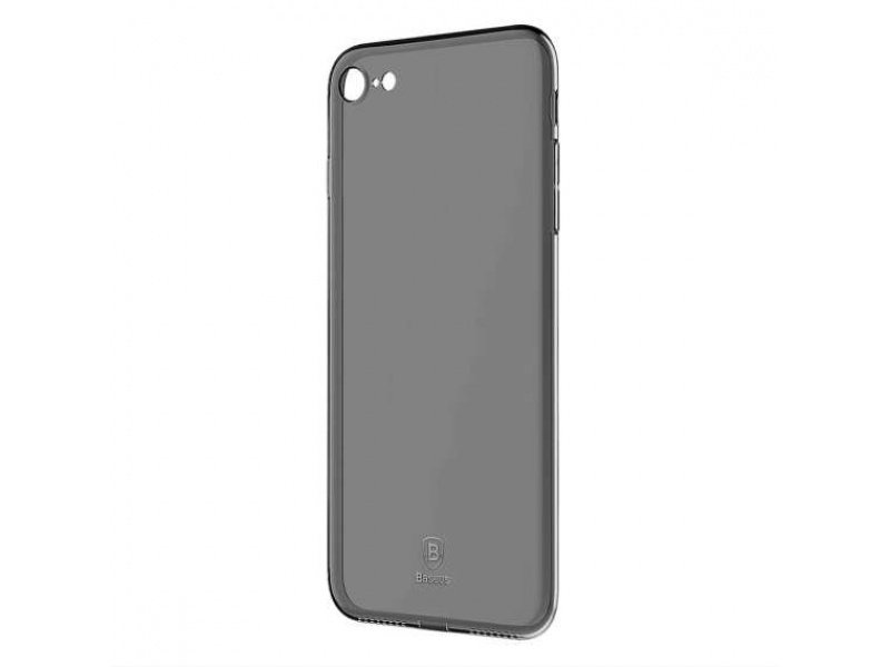 Silikonové pouzdro Baseus Simple Series Case pro Apple iPhone 7/8/SE 2020, černá
