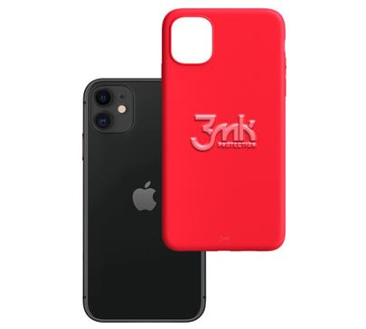 Levně Ochranný kryt 3mk Matt Case pro Apple iPhone 12/12 Pro, červená