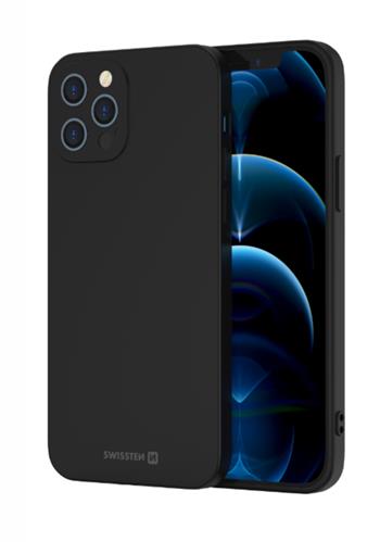 Zadní kryt Swissten Soft Joy pro Huawei Y5p, černá