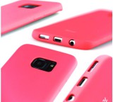 Kryt ochranný Roar Colorful Jelly pro Samsung Galaxy A41 (SM-A415), tmavě růžová