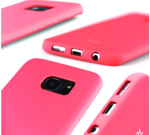 Kryt ochranný Roar Colorful Jelly pro Samsung Galaxy A21s (SM-A217), tmavě růžová