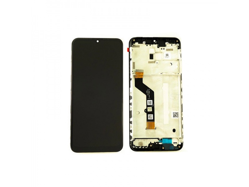 LCD + dotyk + rámeček pro Motorola G9 Play, black ( Service Pack )