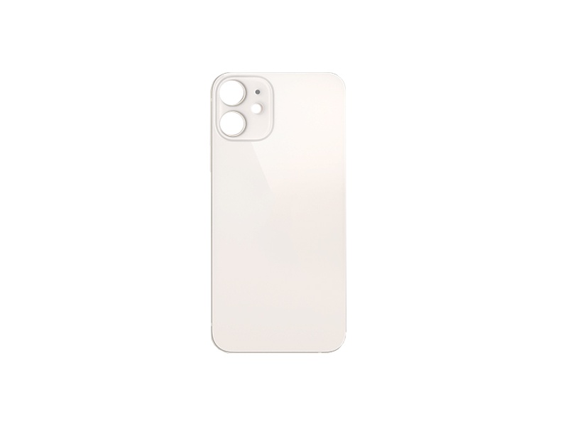 Kryt baterie Back Cover Glass pro Apple iPhone 12, bílá