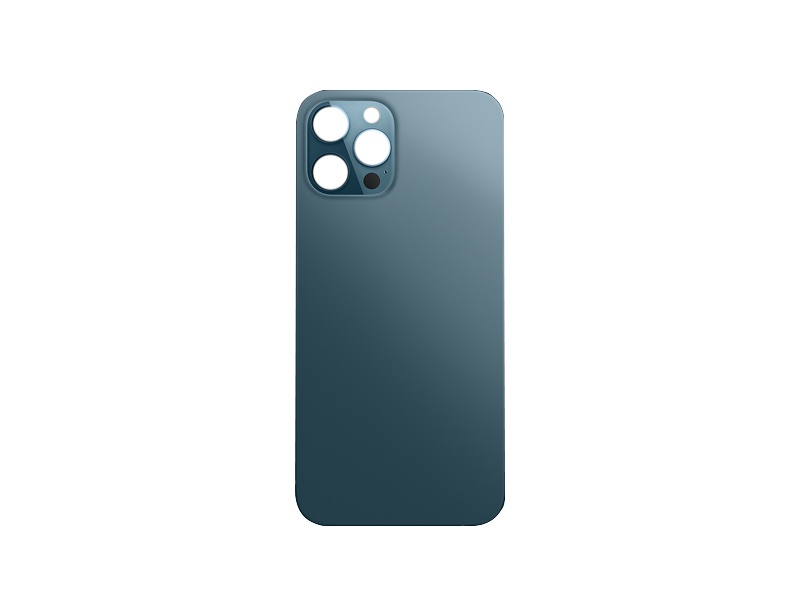Levně Kryt baterie Back Cover Glass pro Apple iPhone 12 Pro Max, tmavě modrá