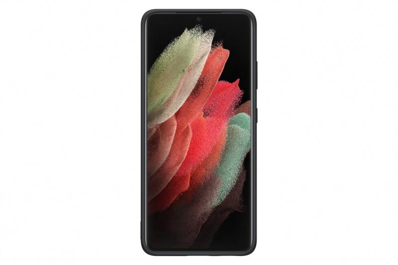 Ochranný kryt Silicone Cover pro Samsung Galaxy S21 Ultra EF-PG998TBEGWW, černá