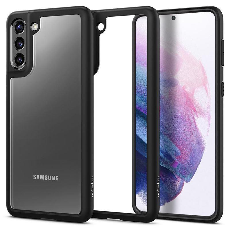 Ochranný kryt Spigen Ultra Hybrid pro Samsung Galaxy S21, černá