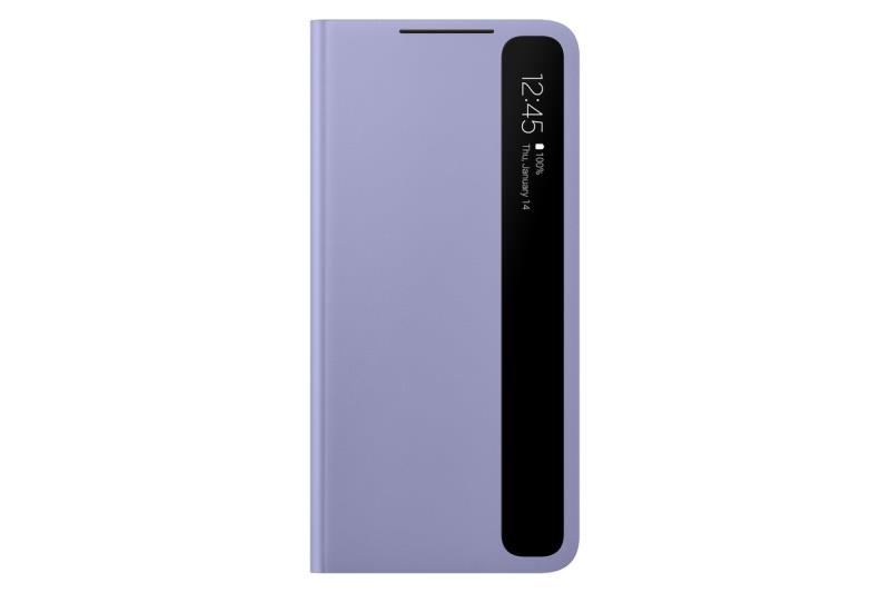 Flipové pouzdro Clear View Cover ZG996CVEGEE pro Samsung Galaxy S21+, fialová