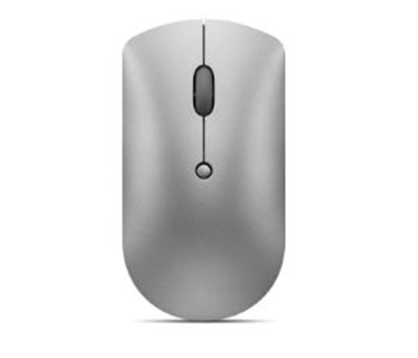 Levně Ergonomická myš Lenovo 600 Bluetooth Silent Mouse stříbrná