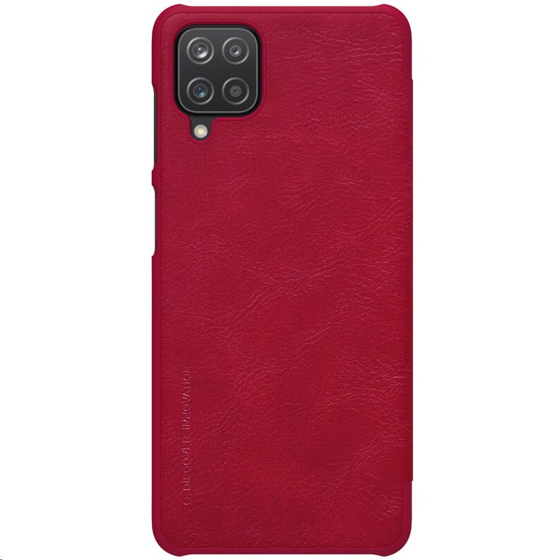 Nillkin Qin flipové pouzdro pro Samsung Galaxy A12, red