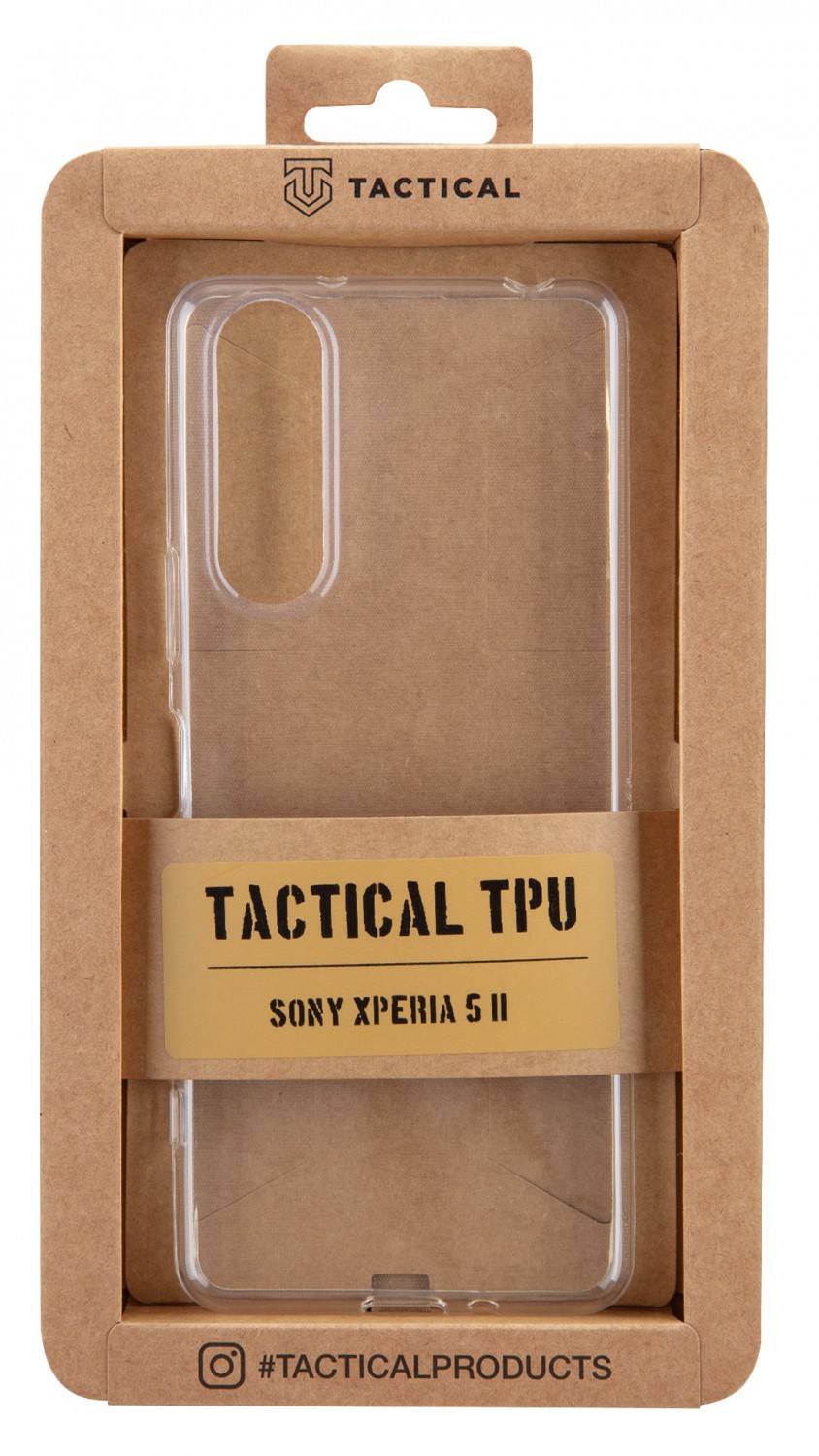 Levně Tactical silikonové pouzdro pro Realme 7i, transparentní