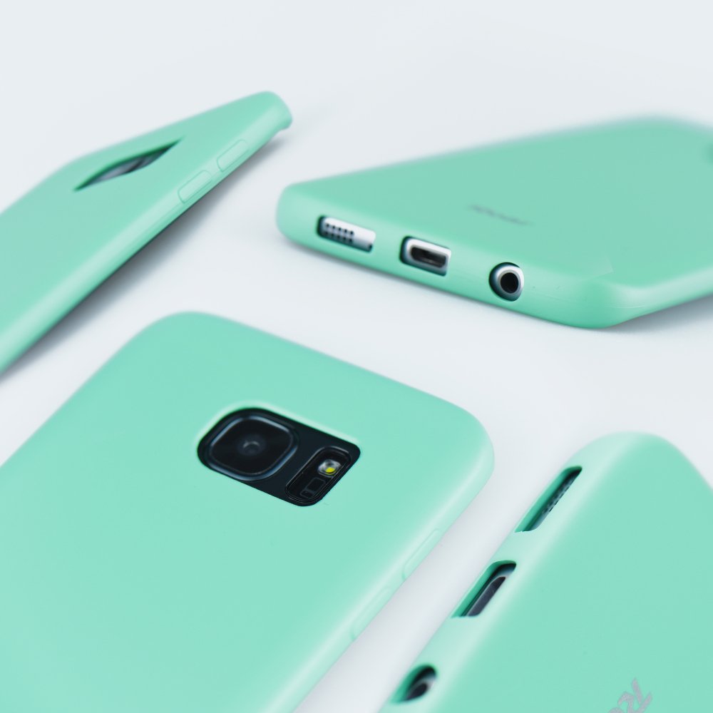 Levně Ochranný kryt Roar Colorful Jelly pro Samsung Galaxy A32 5G, mátová